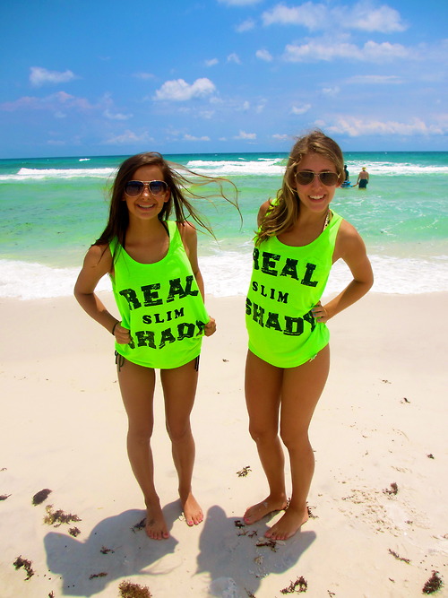 Custom Neon Tank TOps