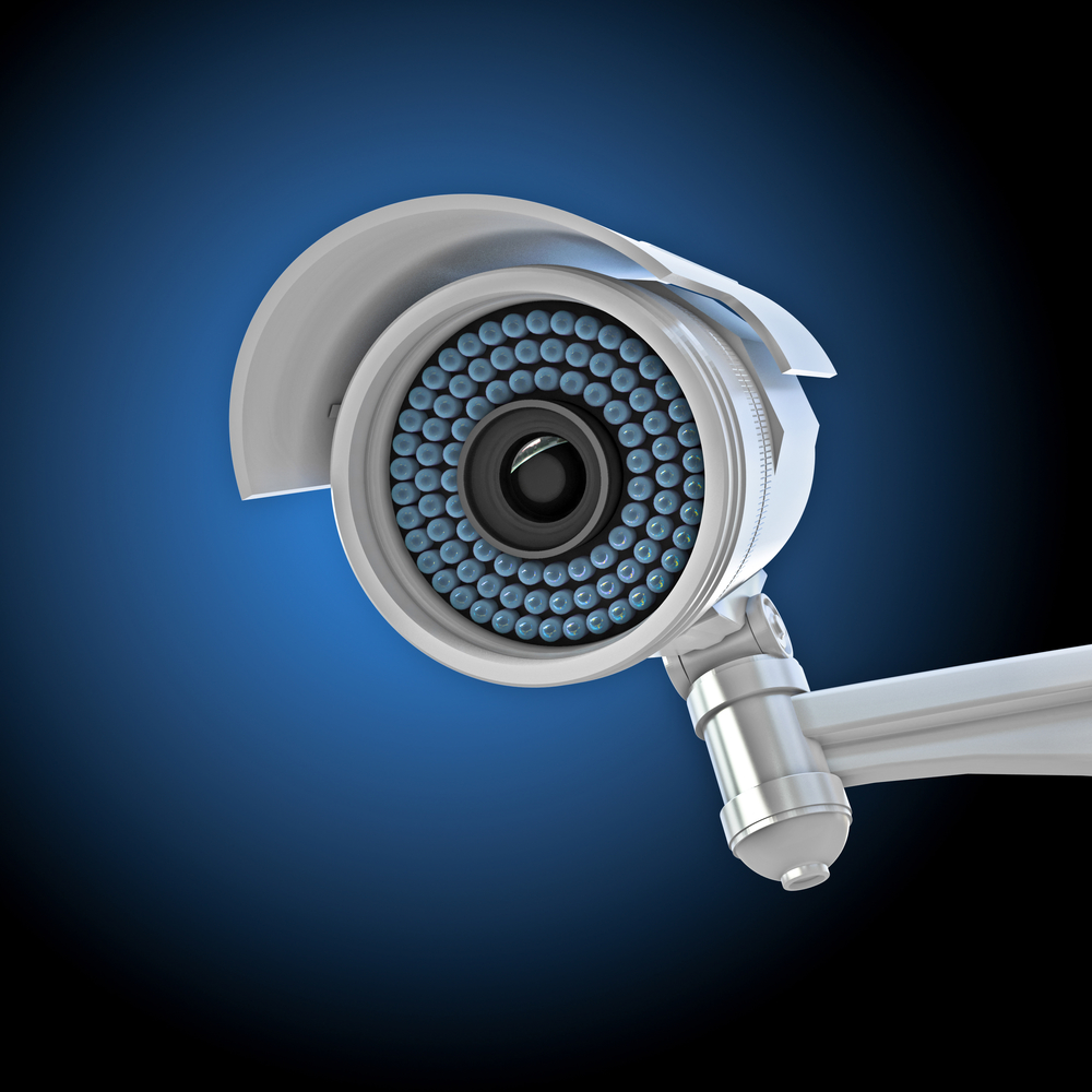 modern security system surveillance camera