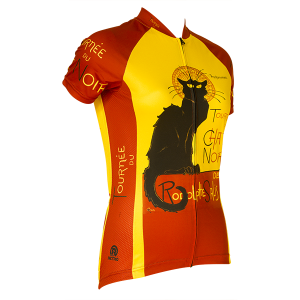 Chat Noir Women's Short Sleeve Cycling Jersey